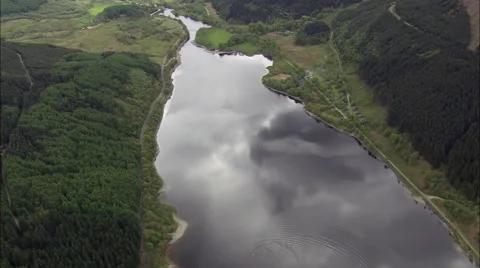 Loch Lubnaig Stock Footage 65386588