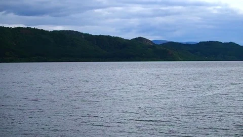 Loch Ness Lake Stock Footage 82725296