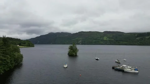 Loch-ness lake Stock-Footage 278286137