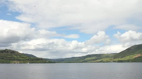 Loch Ness, in Scotland Stock Footage 11236014