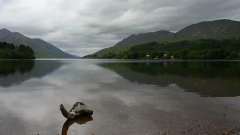 Loch Shiel time lapse Stock Footage 155991300