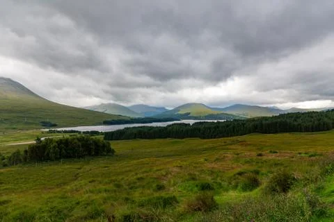Loch Tulla Landscape Stock Photos