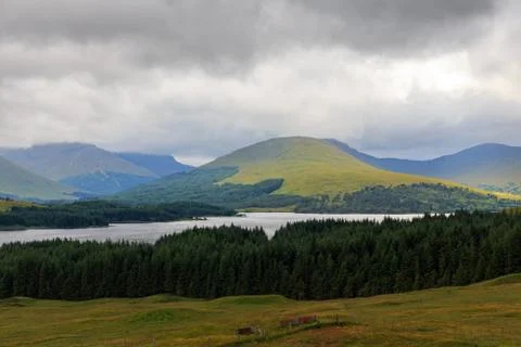 Loch Tulla Landscape Stock Photos