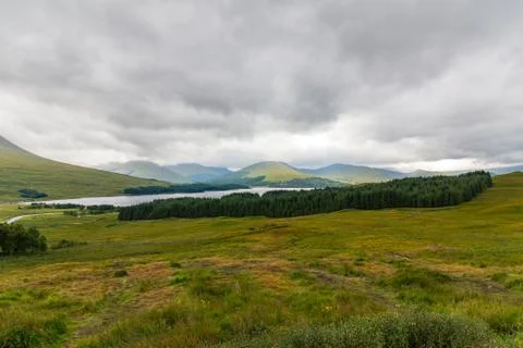 Loch Tulla Landscape Stock Photos