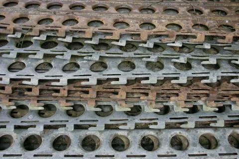 Lochbleche Stock Photos