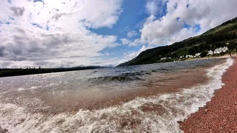 Lochend Beach Foto stock