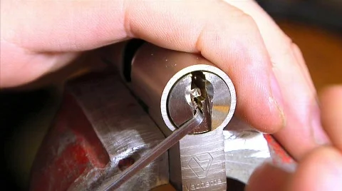 Lock 01 Stock Footage 330409