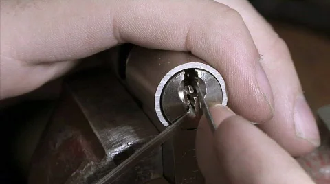 Lock 02 Stock Footage 330410