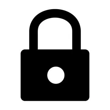 Lock 2 Icon Stock Illustration