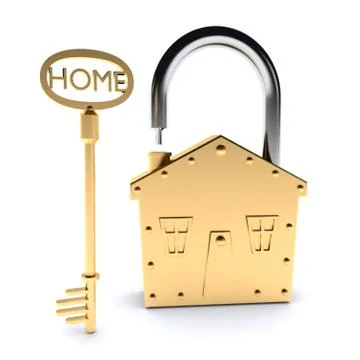 Lock and key Stock Illustration