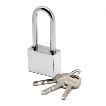 Lock and key Stock Photos