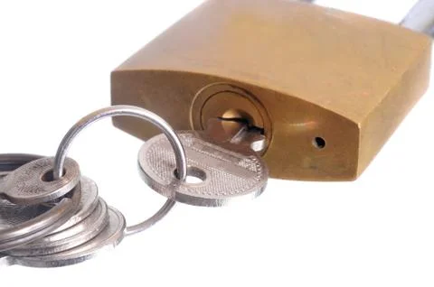 Lock and keys Stock Photos