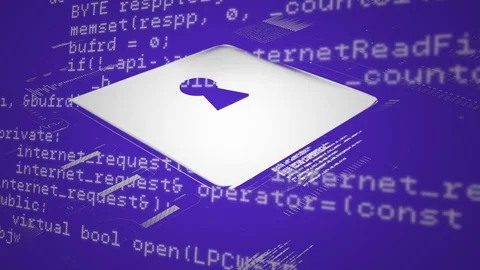 Lock and program codes Stock Footage 112042192