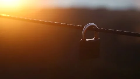 Lock and Sunrise Stock Footage 289664365