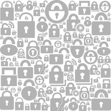 Lock a background Stock Photos