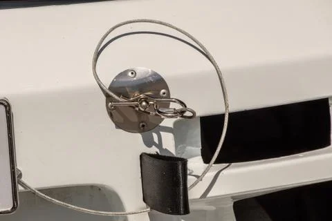 Lock on the car bumper Stock Photos