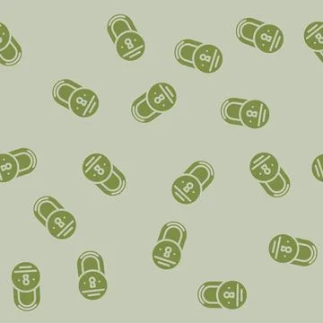 Lock close glyph vector seamless pattern 스톡 일러스트