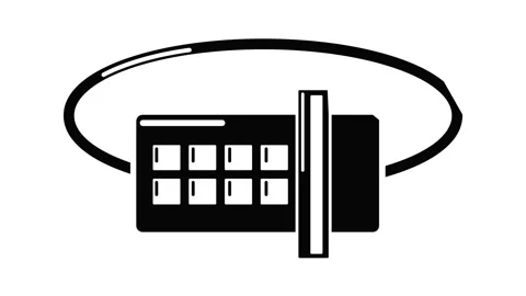 Lock code icon animation Stock Footage 156237570