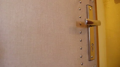 Lock the Door Stock Footage 47517351
