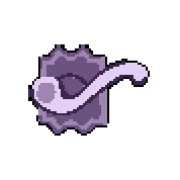 Lock door handle pixel art vector illustration Illustration