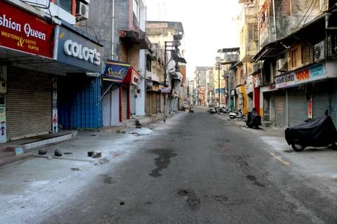 Lock down in india Stock Photos
