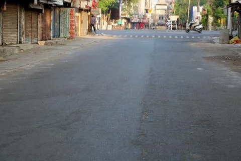 Lock down in india Stock Photos