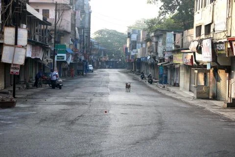Lock down in india Stock Photos