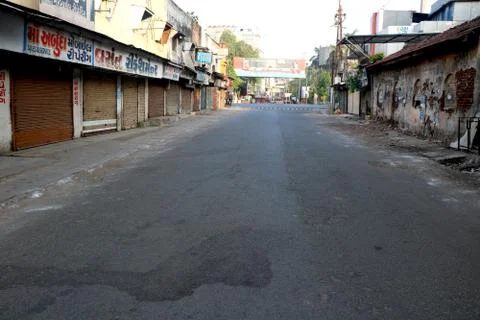 Lock down in india Stock Photos