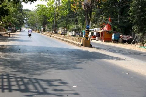 Lock down in India Stock Photos