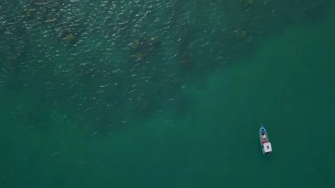 Lock down view to the boat Video stock 132798658