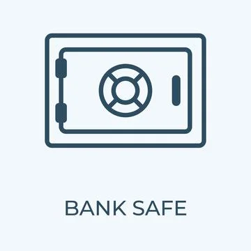 Lock editable stroke thin vector line icon. Stock Illustration