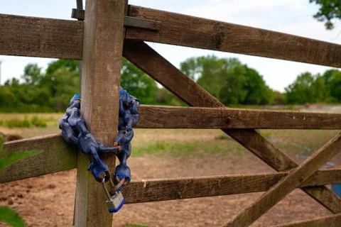 Lock on Gate Stock Photos