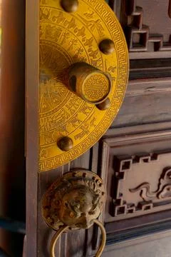 The lock on the gate. Foto stock