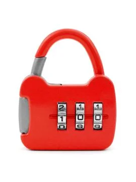 Lock like a handbag Stock Photos