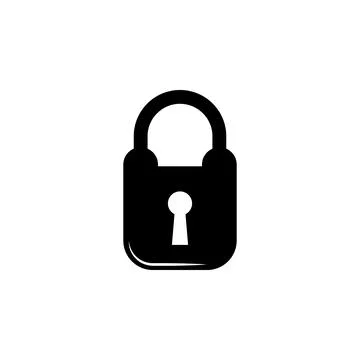 Lock icon. Element of lock and key elements illustration. Premium quality Stock Illustration