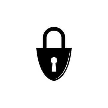 Lock icon. Element of lock and key elements illustration. Premium quality Stock Illustration