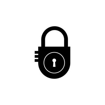 Lock icon. Element of lock and key elements illustration. Premium quality Illustrazione stock