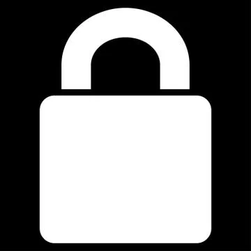 Lock icon Illustrazione stock
