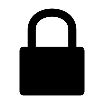 Lock Icon Stock Illustration