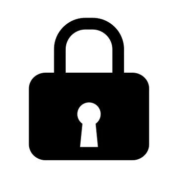 Lock Icon Stock Illustration