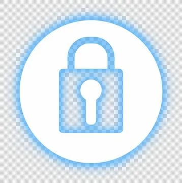 Lock icon vector Stock Illustration