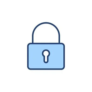 Lock icon vector. Padlock sign and symbol. Encryption icon. Security symbol イラスト素材