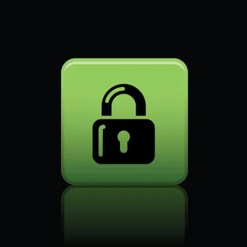 Lock icon web Stock Illustration