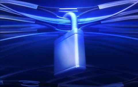 Lock Stock Illustration