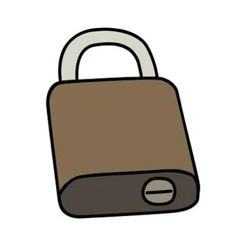 Lock Stock Illustration