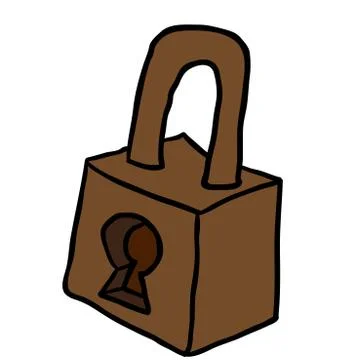 Lock Stock Illustration