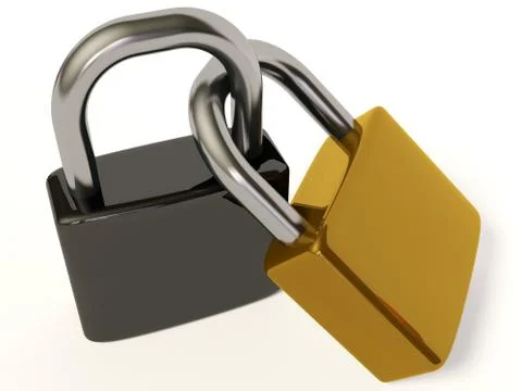 Lock Stock Illustration