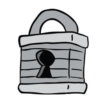 Lock Stock Illustration