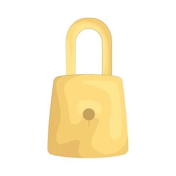 Lock Illustration Illustrazione stock