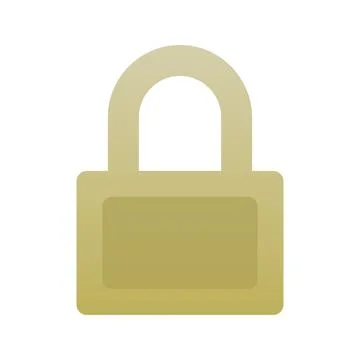 Lock logo element design template icon Stock Illustration